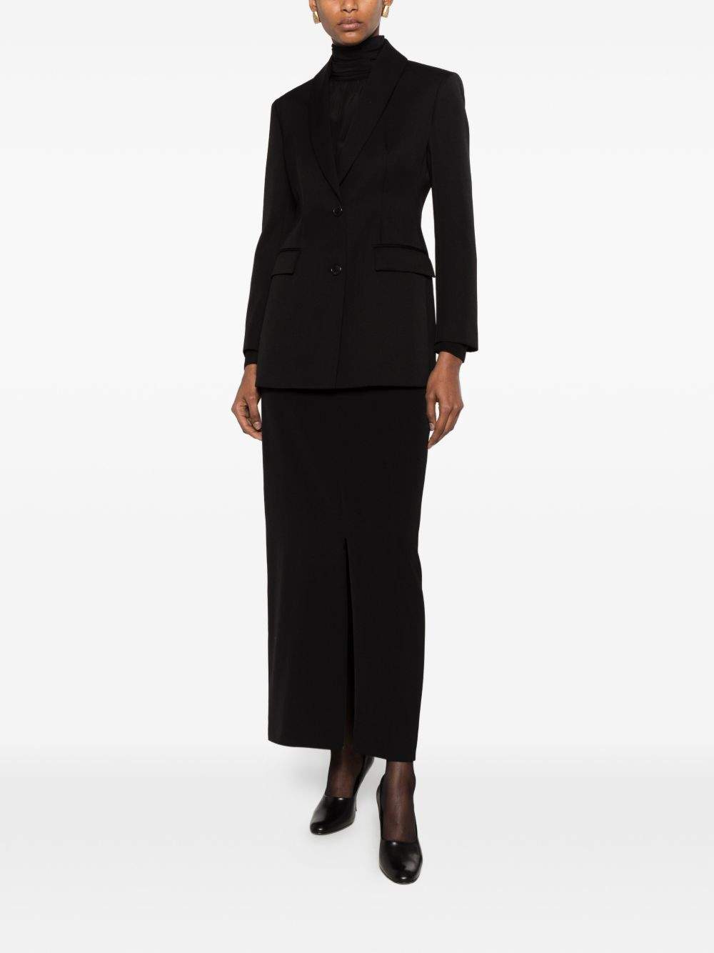 [THE ROW] Midi skirt SS26 11044W3273BLK