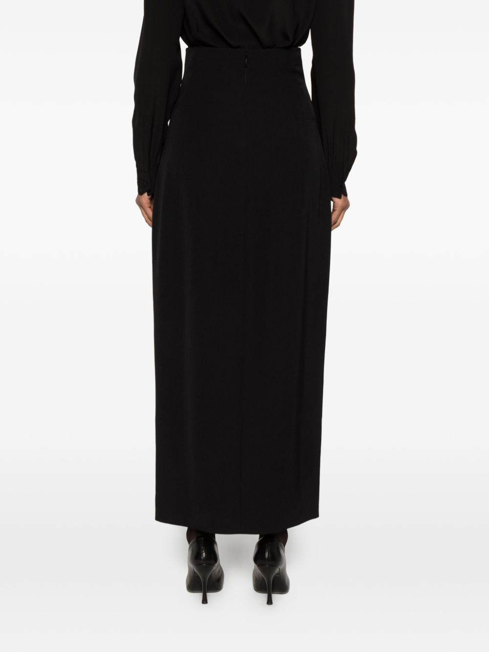 [THE ROW] Midi skirt SS26 11044W3273BLK