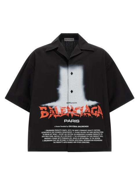 [Balenciaga] Shirts Short Sleeve FW26 A001ZPTULA91000