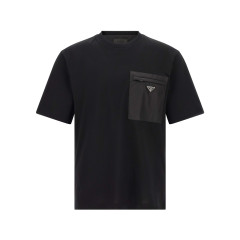 [Prada] T-shirts Short Sleeve FW26 UJN661SWMO11CKF0002