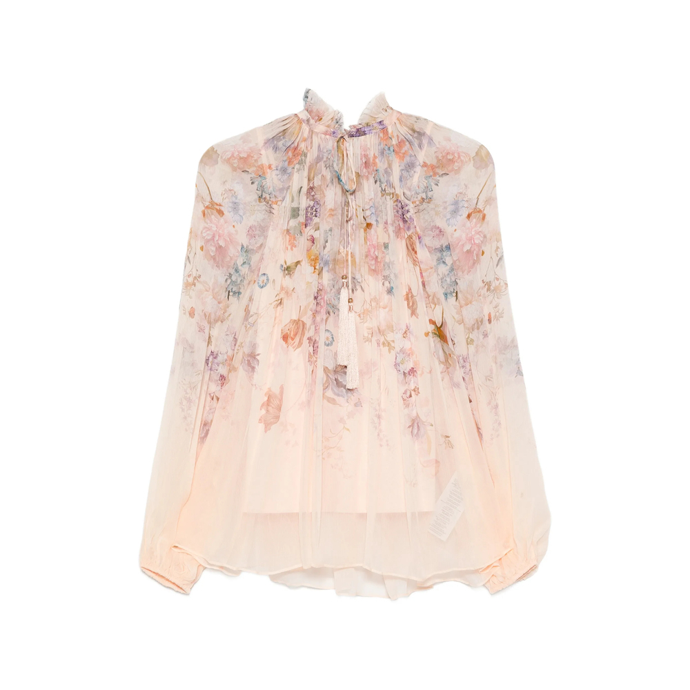 [Zimmermann] Blouse FW26 0991TF261  PEACH