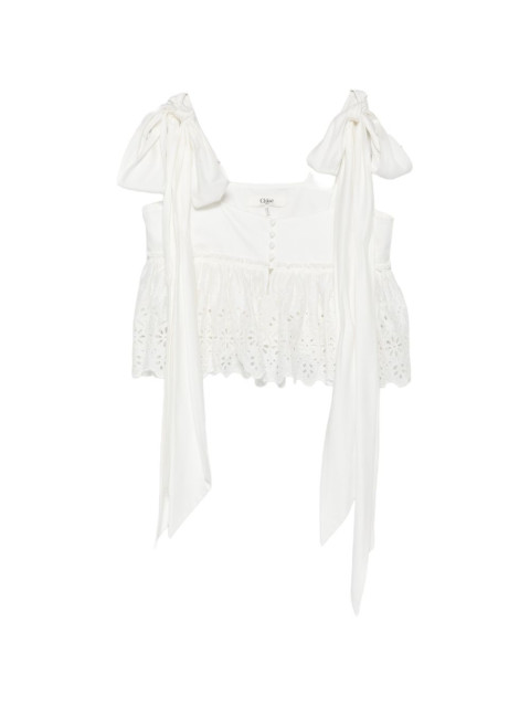 [Chloe] T-shirts Sleeveless FW26 CH26AHT46053107