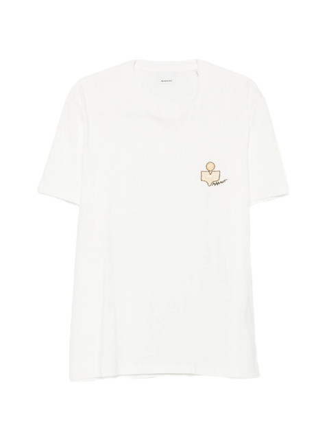 [Isabel Marant] T-shirts Short Sleeve FW26 D3N06H TS0052HE 20WH