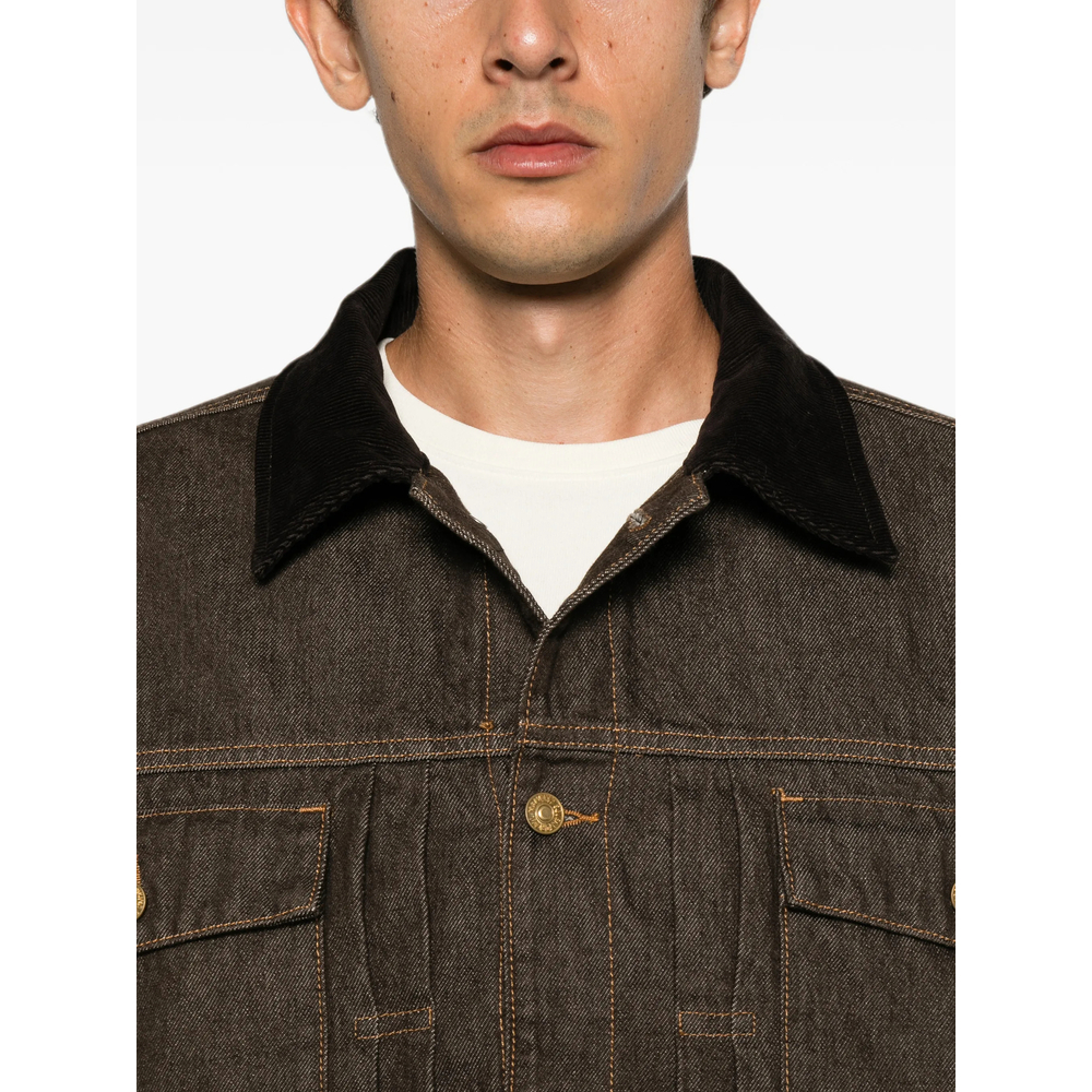 [7 FOR ALL MANKIND] Denim jacket FW26 7TEM0H19 PLEATED JA 3TW