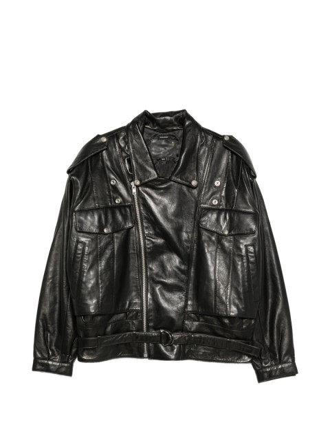 [R13] Leather Jacket FW26 R13WR674 R866A BLACK