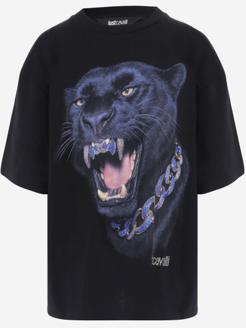 [Just Cavalli] T-shirts Short Sleeve FW26 81PAHE10CJ118899