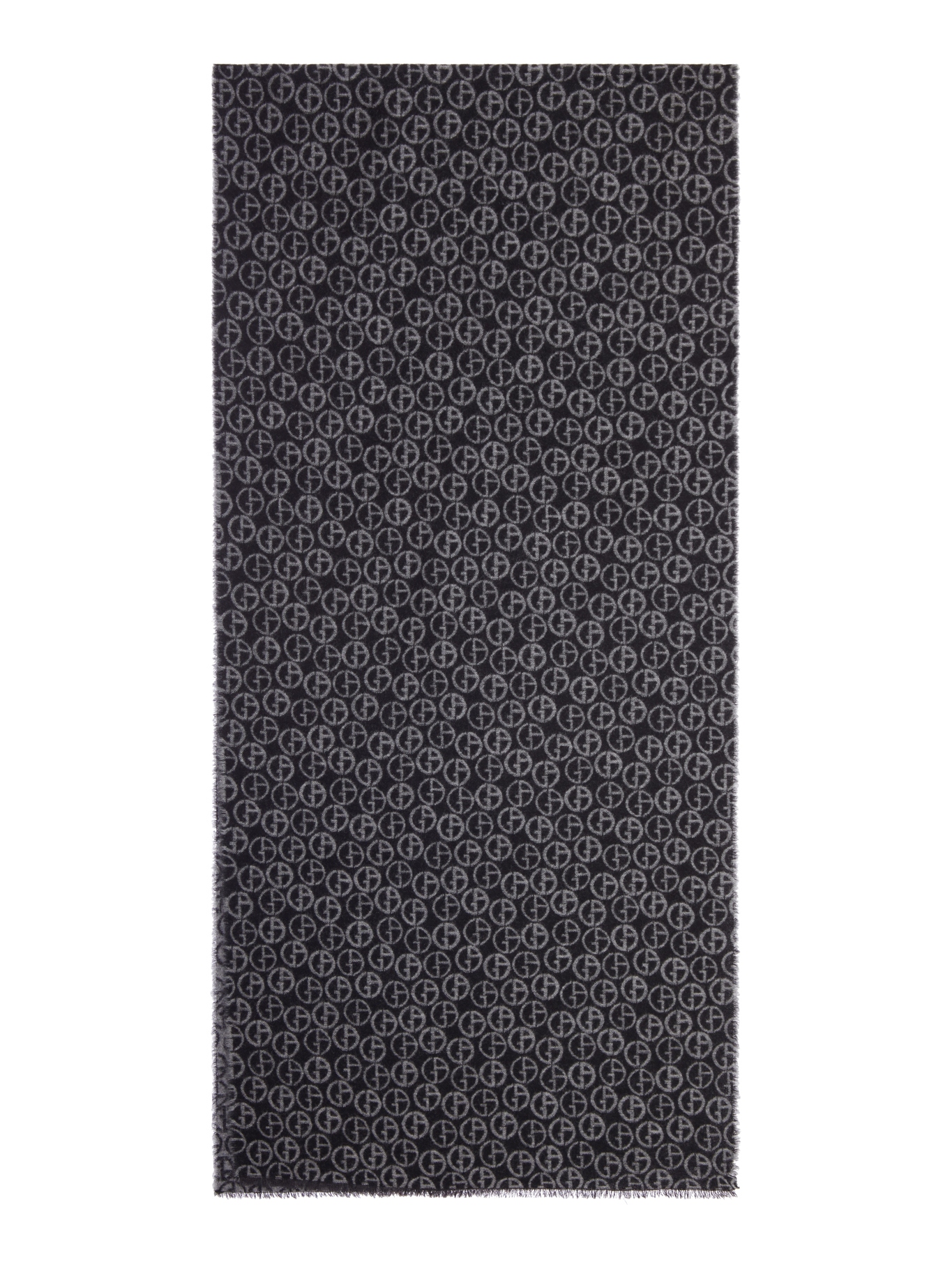 [Giorgio Armani] Scarf FW26 GM004117TE23552FC027 BLACK