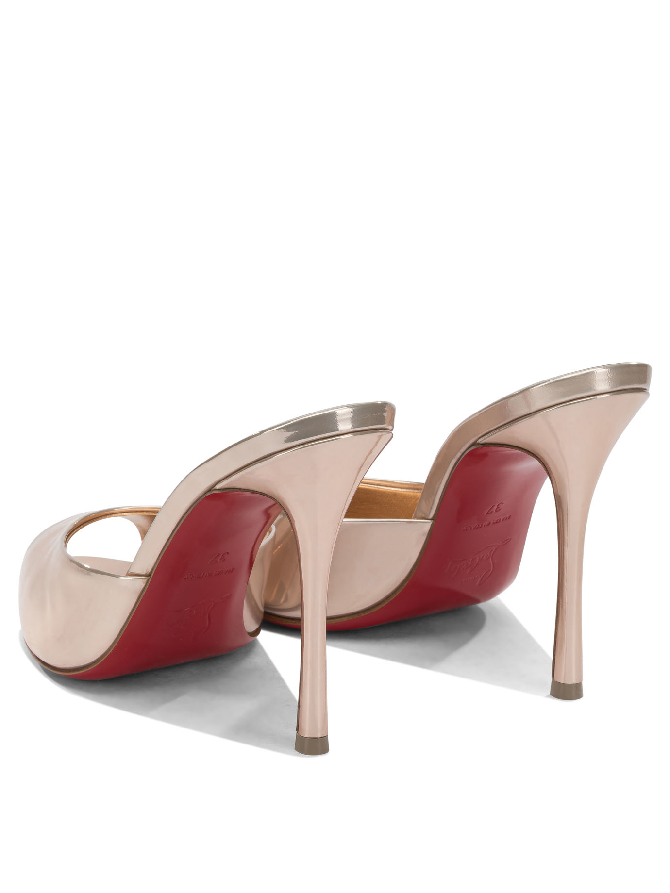 [Christian Louboutin] Mules FW26 3260151F608ME DOLLY 100 SPECCHIO SAT