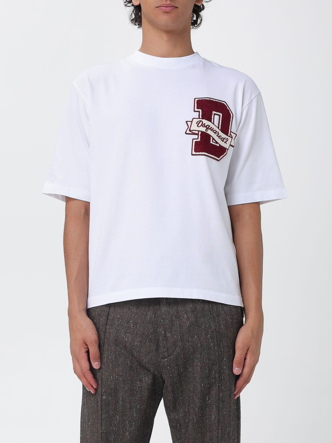 [Dsquared2] T-shirts Short Sleeve FW26 S74GD1605D20033 100
