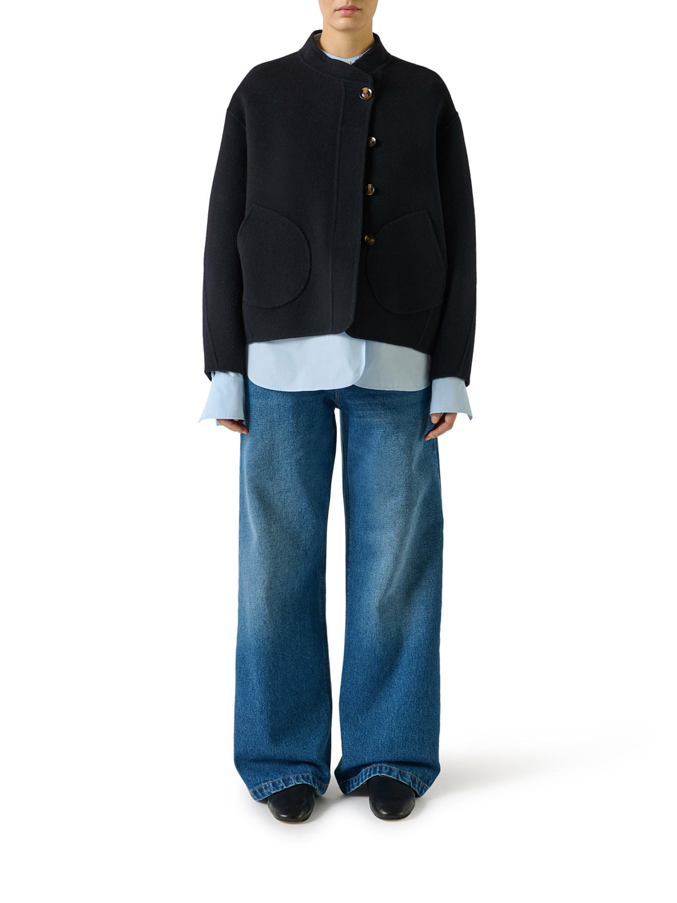 [Soeur] Jacket FW26 MAN1312WINDSORNAV2423W DEEP NAVY