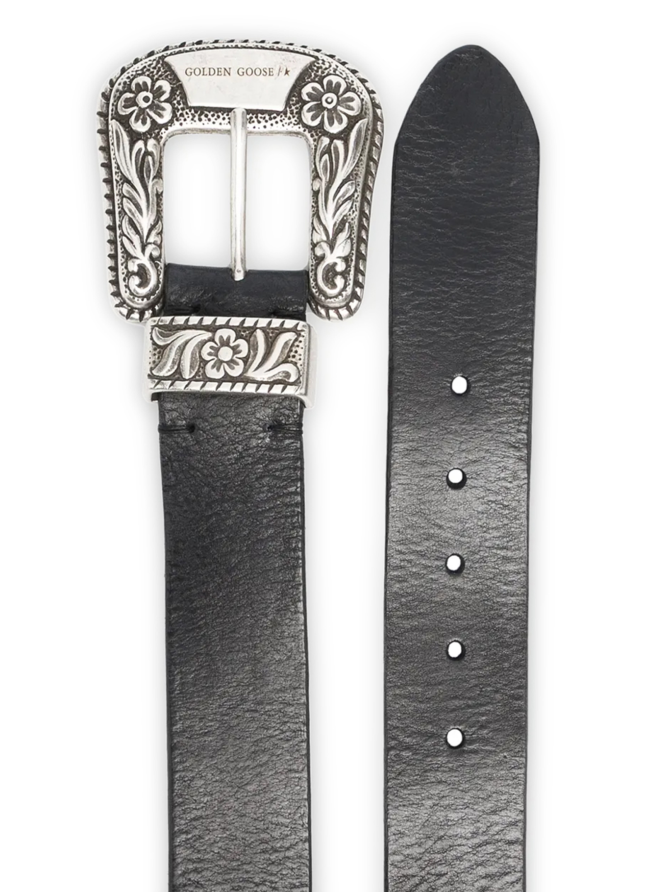 [GOLDEN GOOSE DELUXE BRAND] Belt FW26 GWA00179A00013390100 BLACK