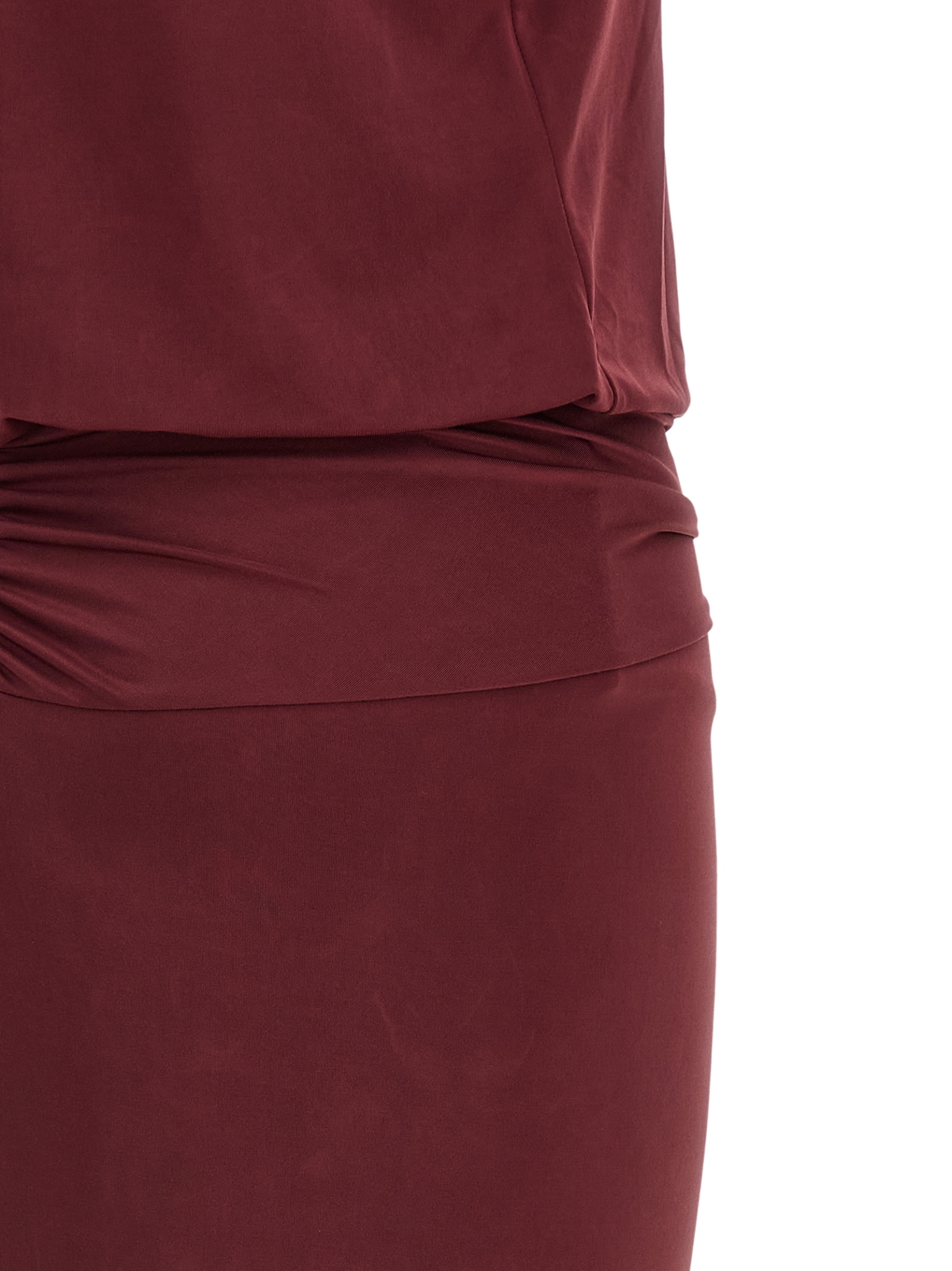 [THE ANDAMANE] Sleeveless dress SS26 TM190147BTJP142ROUGENOIR