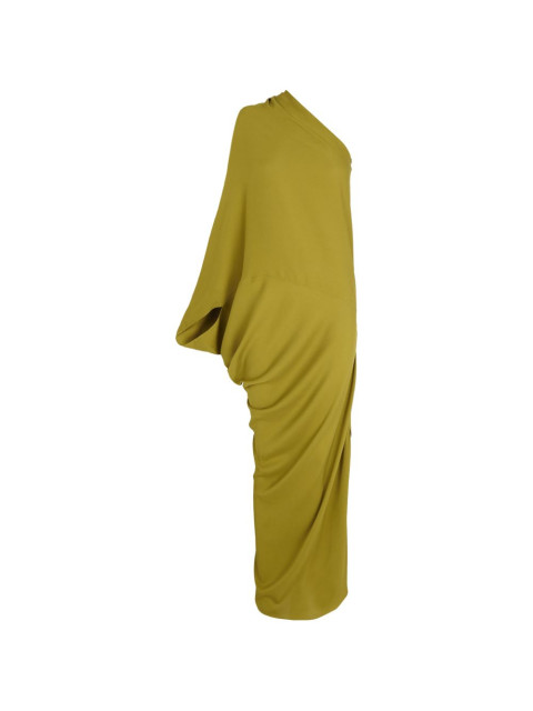 [Cortana] Long sleeve dress SS26 A3874GOLDOLIVE