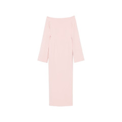 [Solace London] Long sleeve dress FW26 OS49015PALEPINK