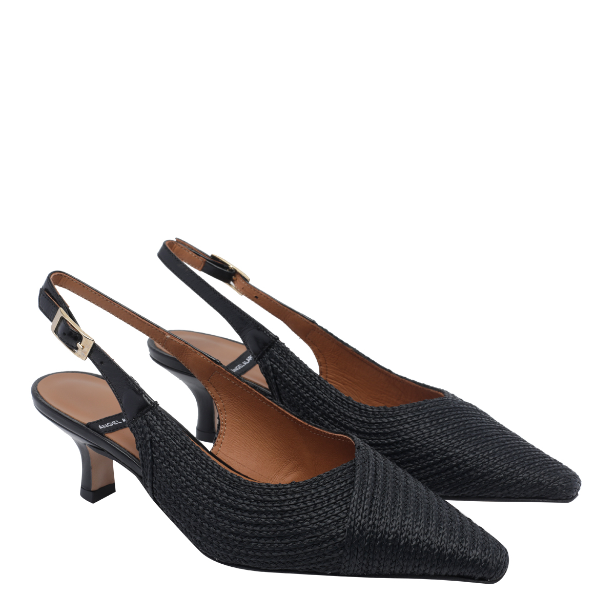 [ANGEL ALARCON] Pumps SS26 26020416DZAPATOS NEGROS