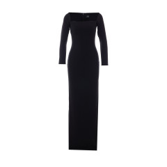 [Solace London] Long sleeve dress SS26 OS47029BLACK