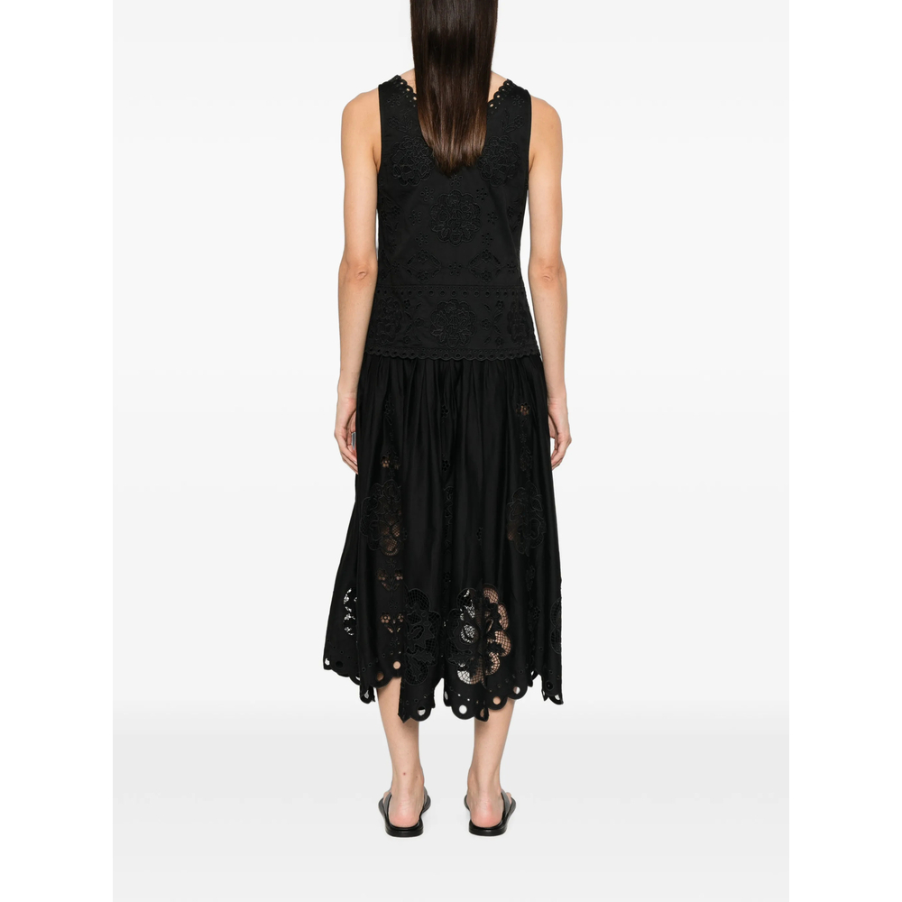 [Sea] Sleeveless dress FW26 PF26-028  BLACK