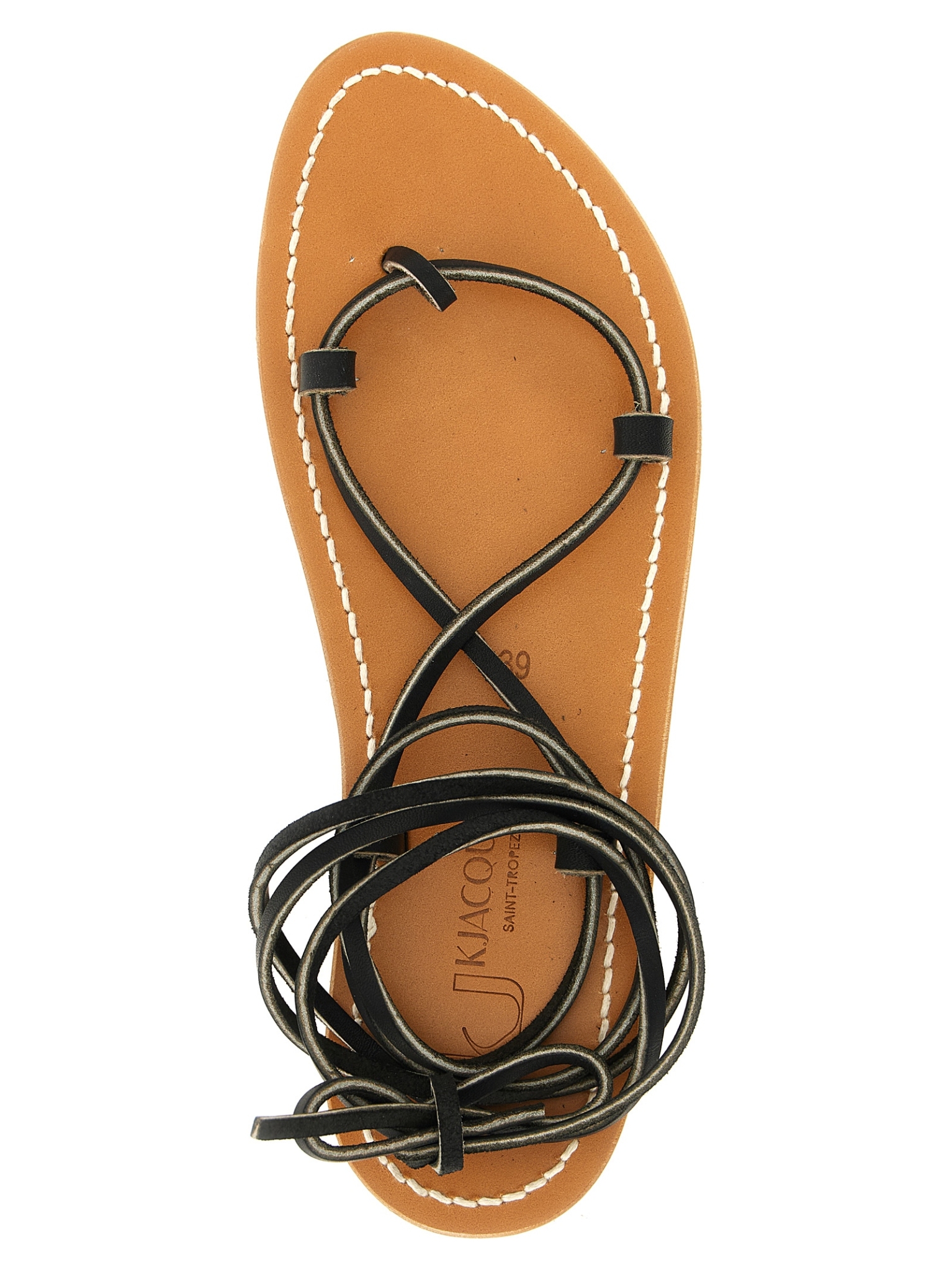 [K.Jacques Saint Tropez] Sandals SS26 BIKINIPULNOIR