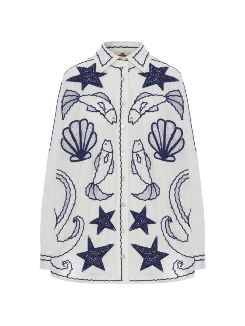 [Farm Rio] Shirts Long Sleeve FW26 356449 L0025