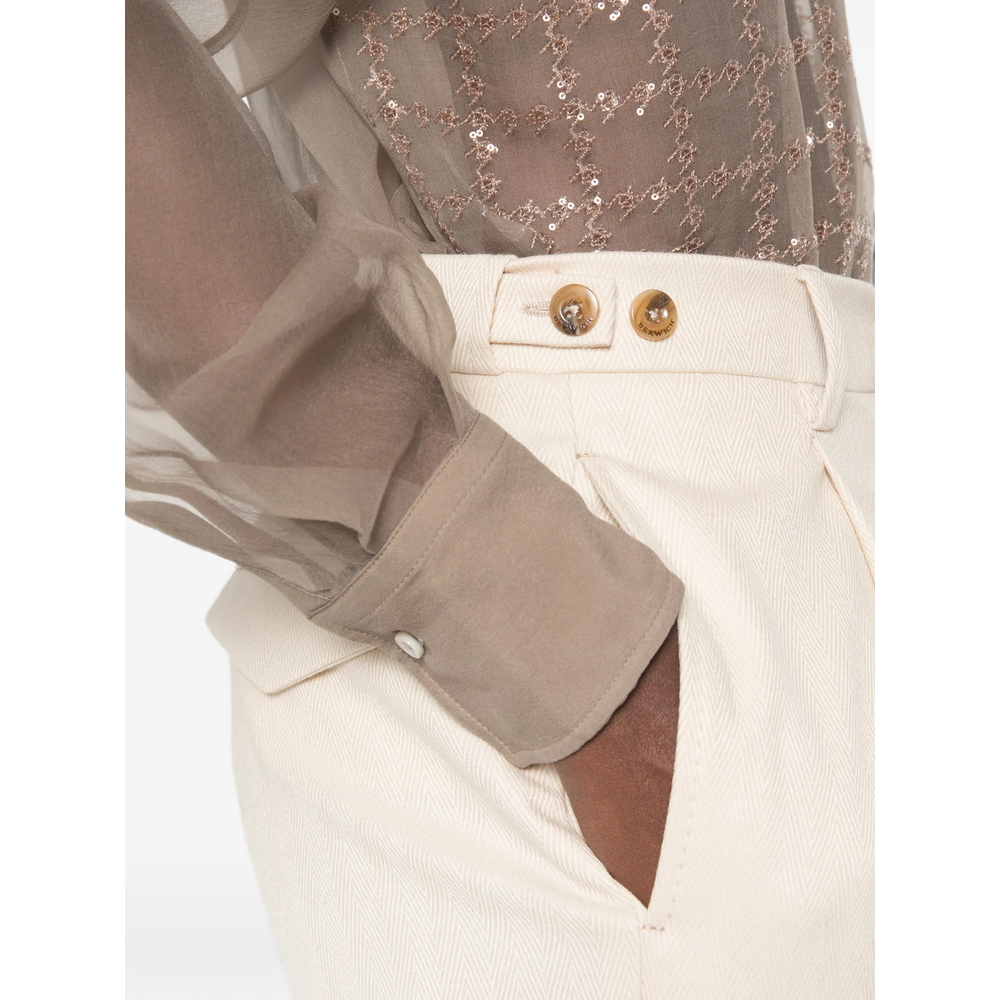 [Berwich] Trousers FW26 RG1386X SIMONA1P CHALK