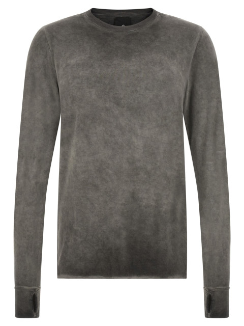 [Thom Krom] T-shirts Long Sleeve FW26 MTS970COLDDYEGRAY