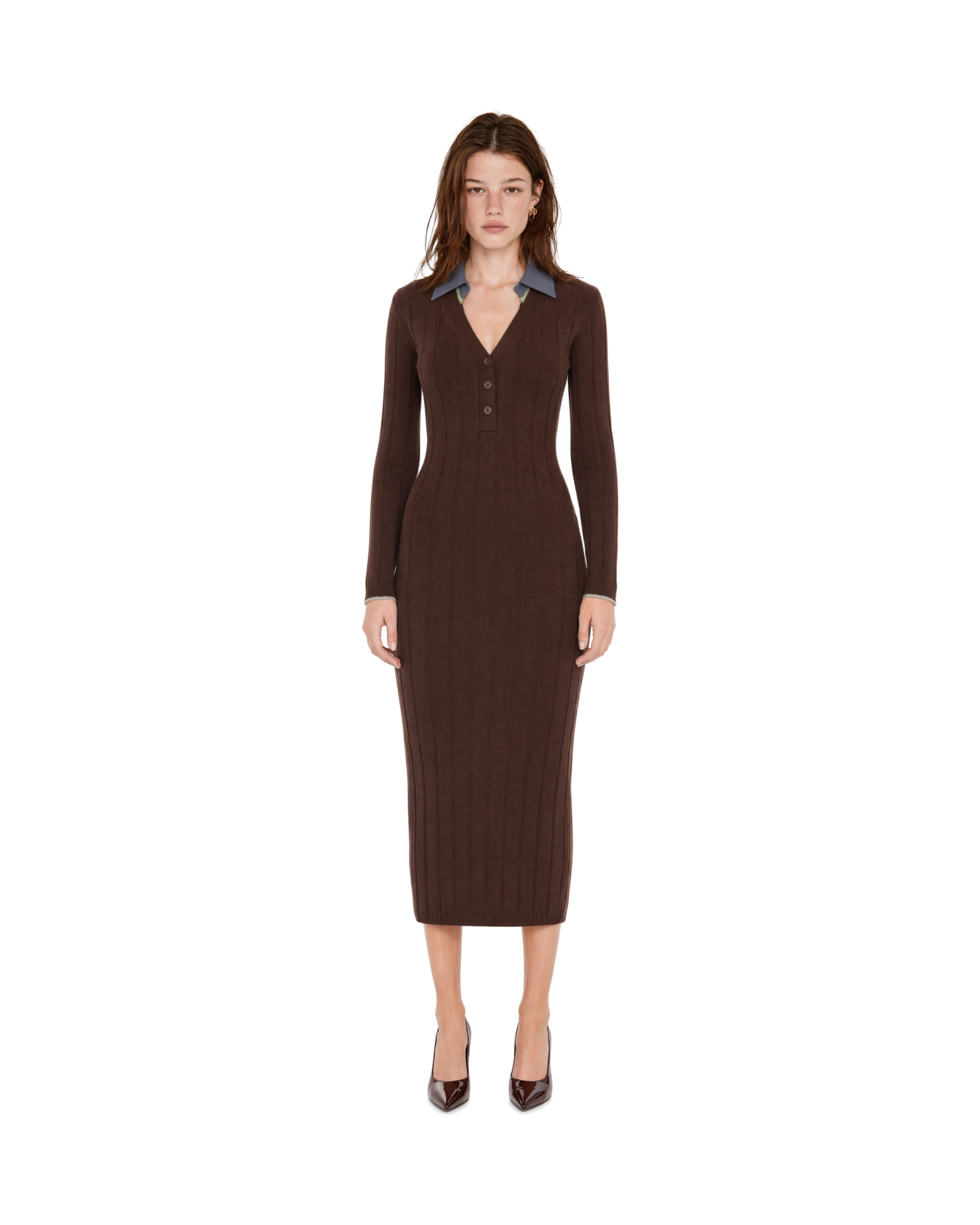 [Patrizia Pepe] Long sleeve dress FW26 8A0372KK021J521