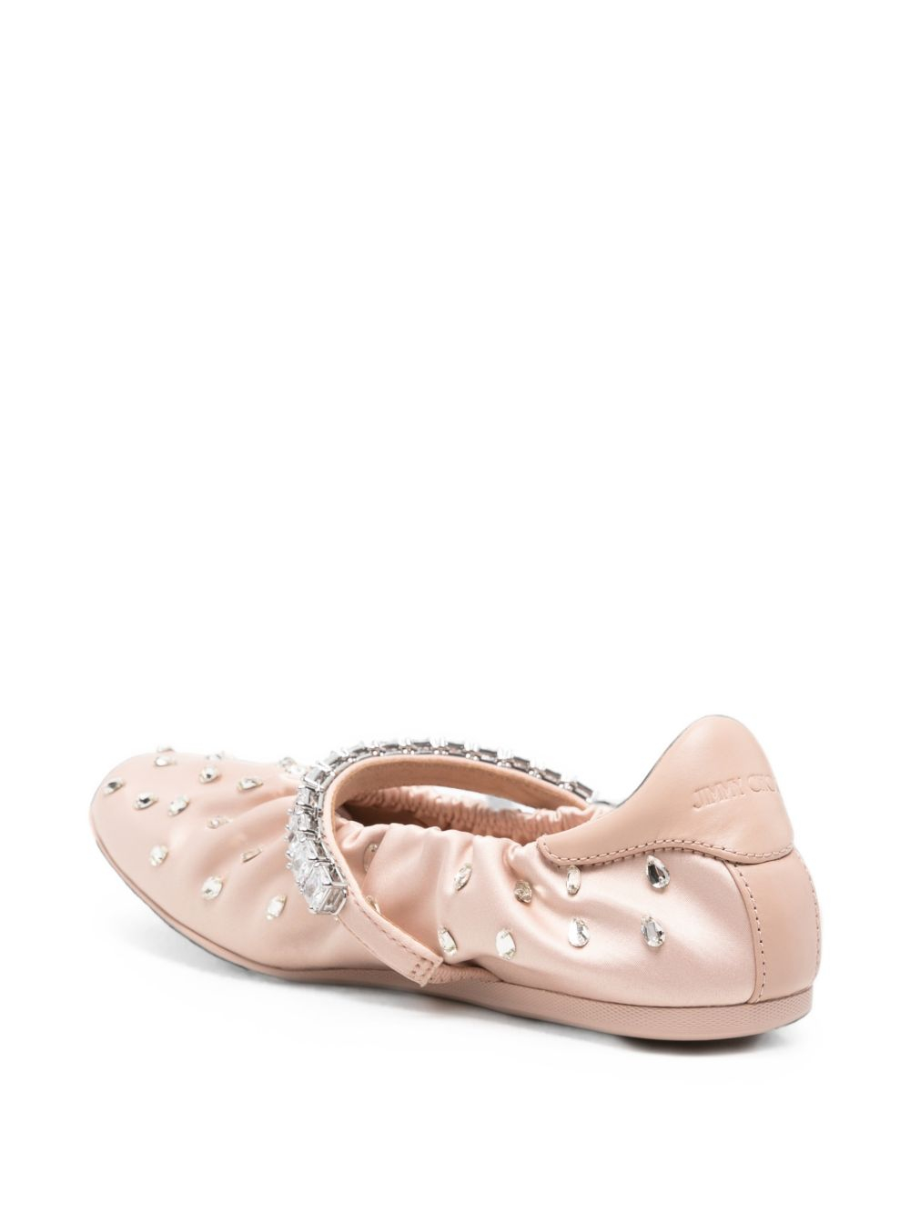 [Jimmy Choo] Flat shoes FW26 JADEBALLERINAQEPMACARON/CRYSTAL