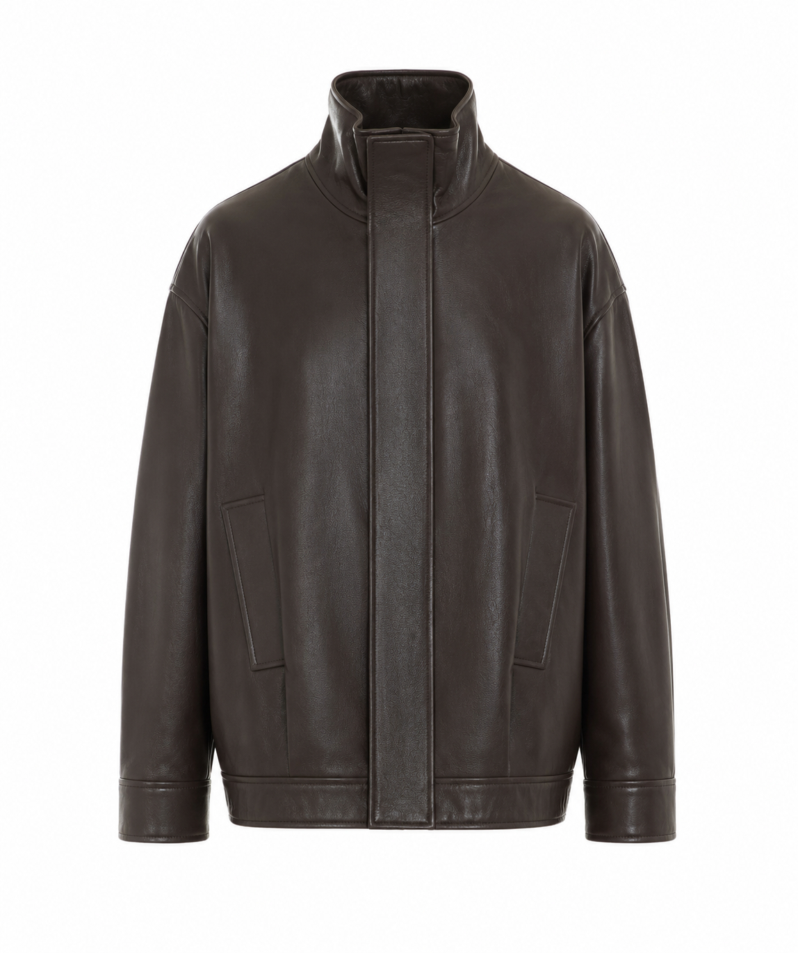 [Arma] Leather Jacket FW26 010L266053.02COFFEE BEAN