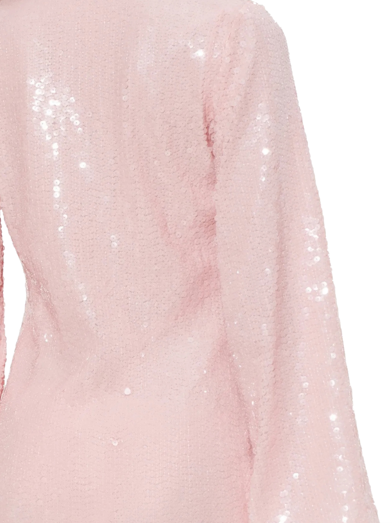 [OSEREE] Long sleeve dress FW26 AKF268BUBBLE PINK