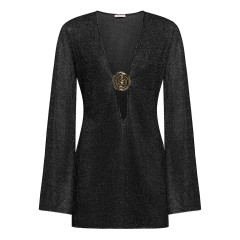[OSEREE] Long sleeve dress FW26 MKF268BLACK
