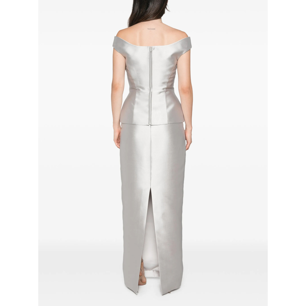 [Solace London] Sleeveless dress FW26 OS49024  PLATI