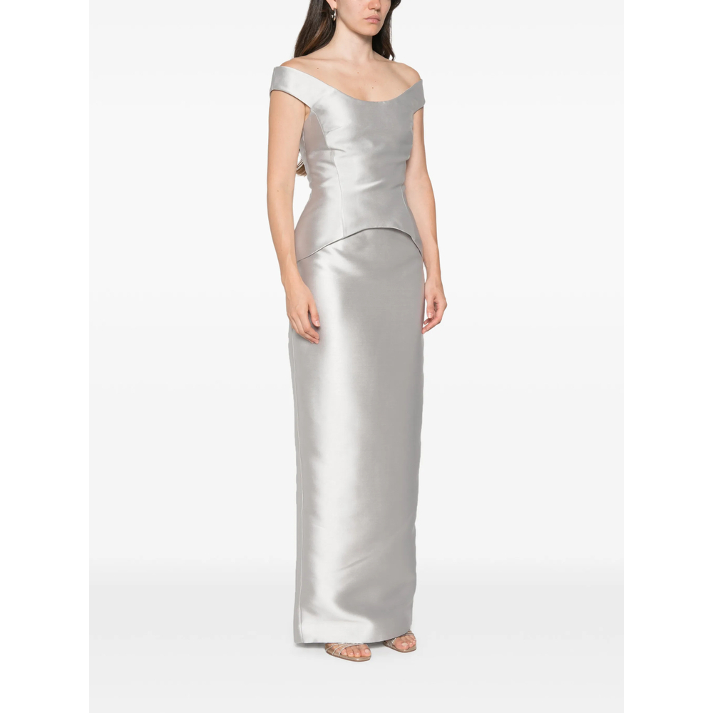 [Solace London] Sleeveless dress FW26 OS49024  PLATI