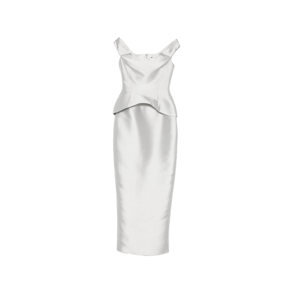 [Solace London] Sleeveless dress FW26 OS49024  PLATI
