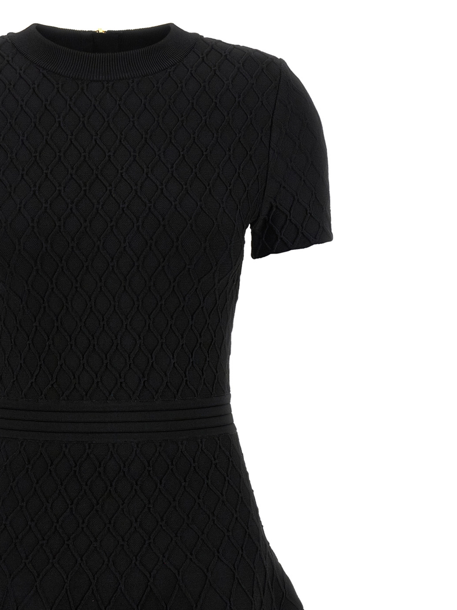 [Balmain] Short sleeve dress FW26 HF1R7520KK200PA