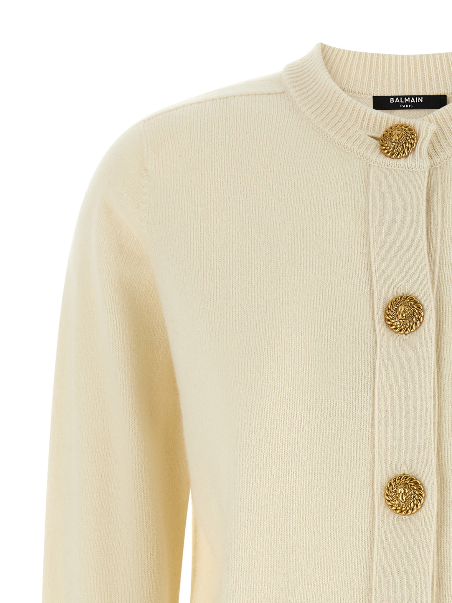 [Balmain] Cardigan FW26 HF1KL917KI870KA