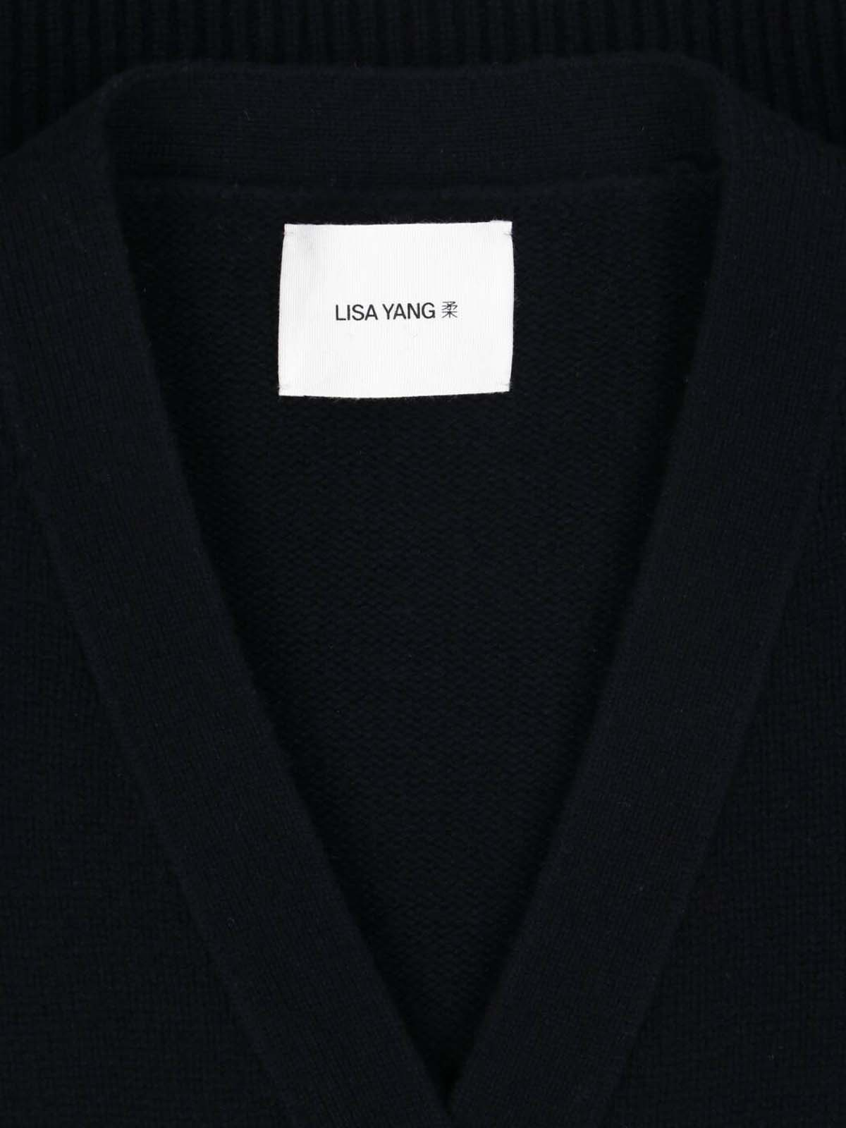 [Lisa Yang] Cardigan FW26 202084BL