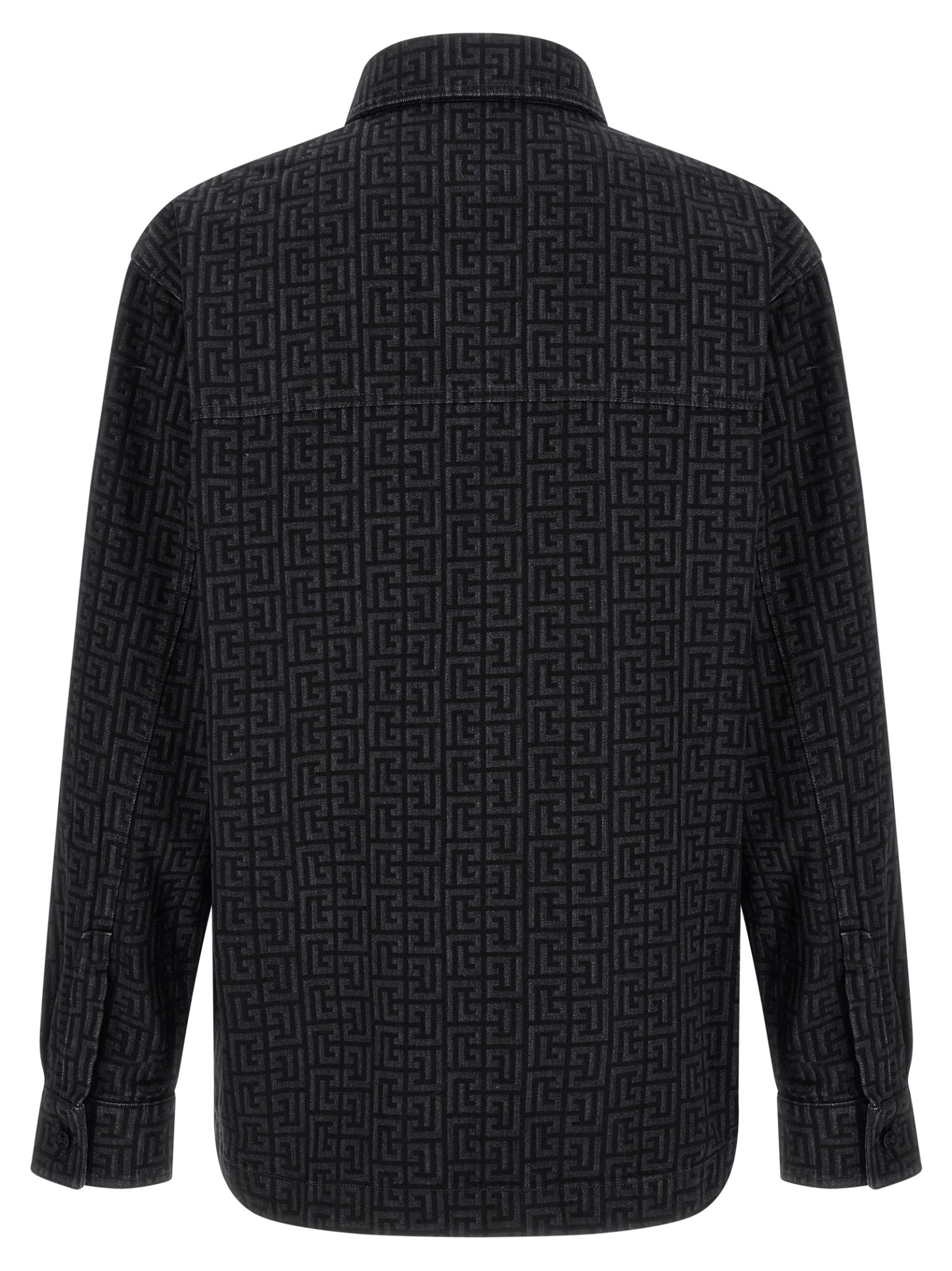 [Balmain] Shirts Long Sleeve FW26 HH1HC160DG40ELR