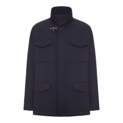 [FAY ARCHIVE ] Down Jacket FW26 NAM1953057SYNJU807U807 BLUE NAVY