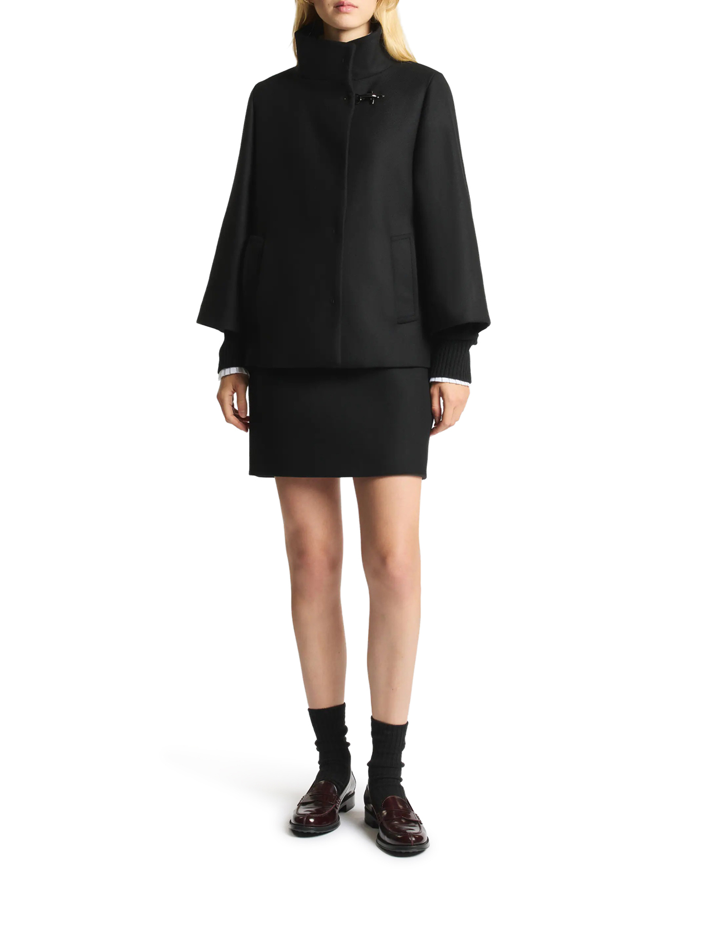 [FAY ARCHIVE ] Coat FW26 NAW12534490YMVB999B999 BLACK