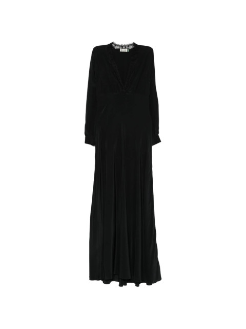[Rixo] Long sleeve dress FW26 EMORY  BLACK