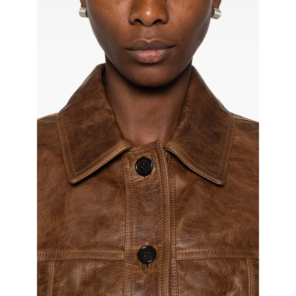 [Nili Lotan] Leather Jacket FW26 13230-L244 SUSANNAH TERRA