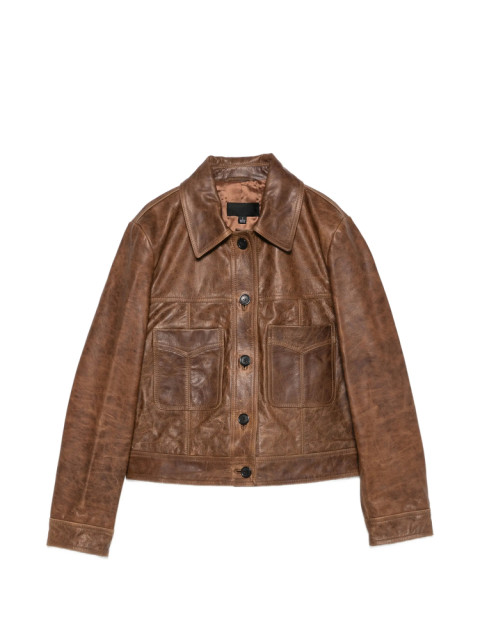 [Nili Lotan] Leather Jacket FW26 13230-L244 SUSANNAH TERRA