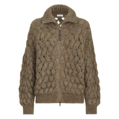 [Brunello Cucinelli] Cardigan FW26 MNT347516CLE69 BROWN
