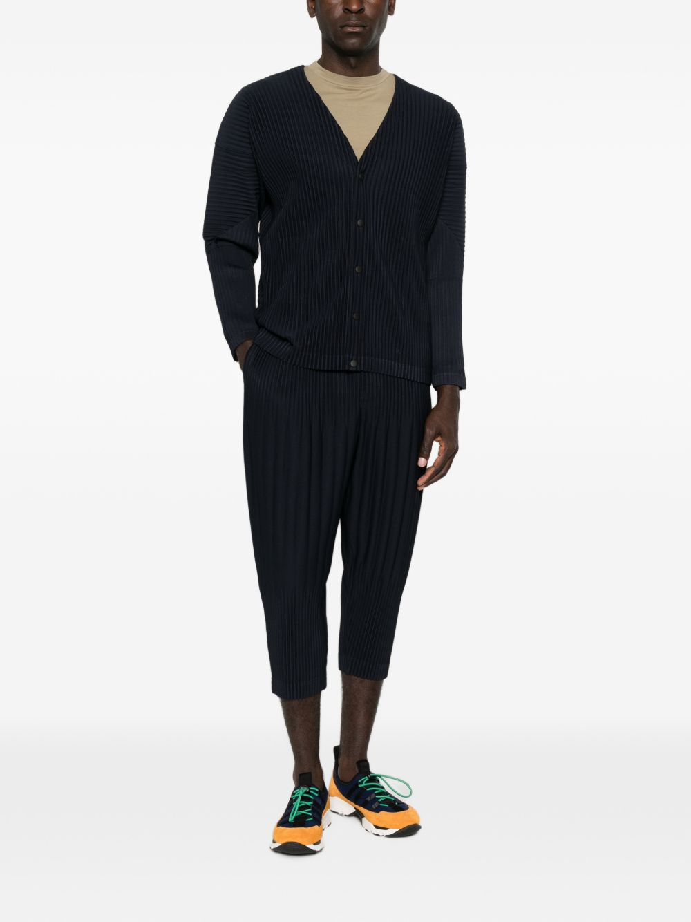 [HOMME PLISSE' ISSEY MIYAKE] Cardigan FW26 HP68JL54175