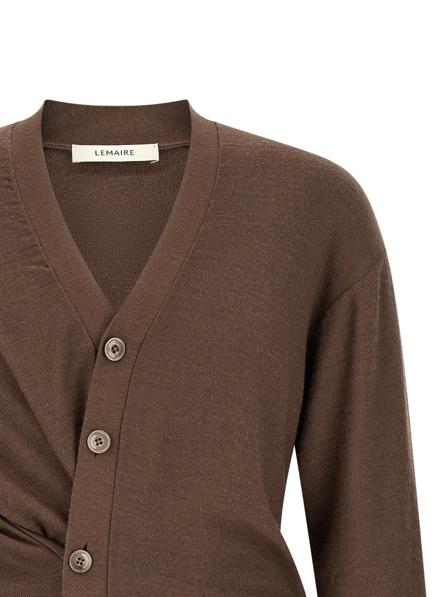 [LEMAIRE] Cardigan FW26 PO0052LK1063BR310