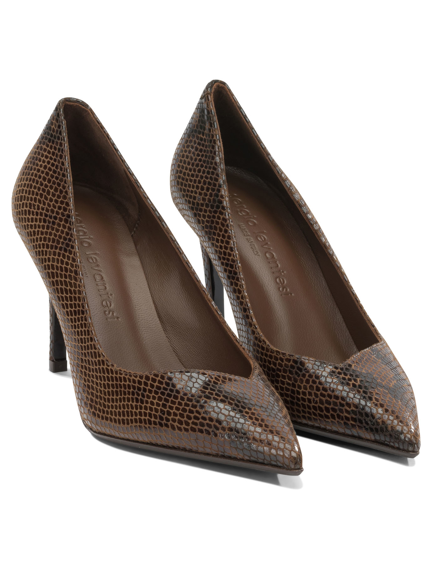 [Sergio Levantesi] Pumps FW26 DIVINA67PITONE UNDER