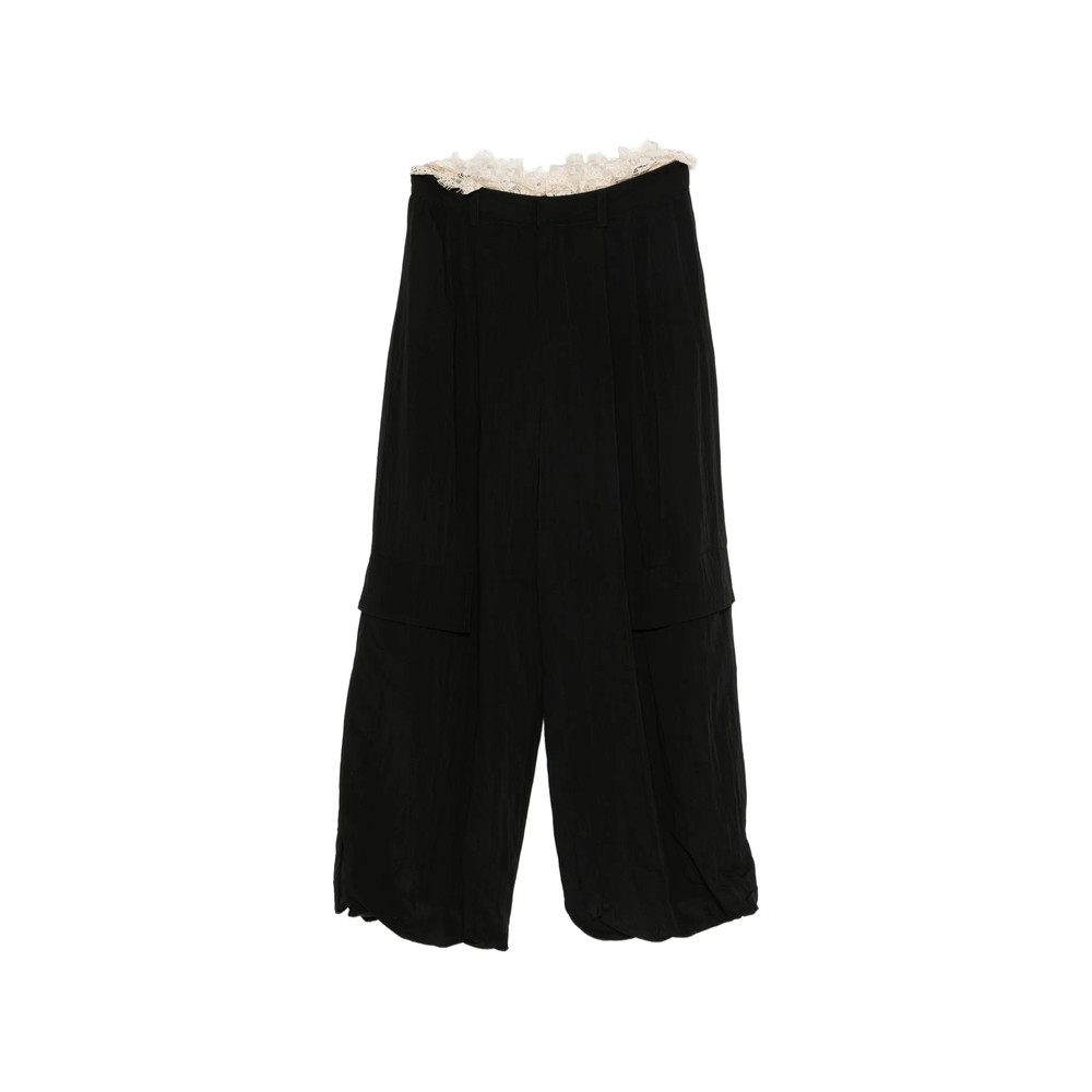 [Sea] Trousers FW26 PF26-038  BLACK