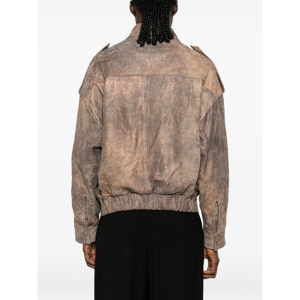 [Giorgio Brato] Leather Jacket FW26 GD27F27094NBO  UNICO
