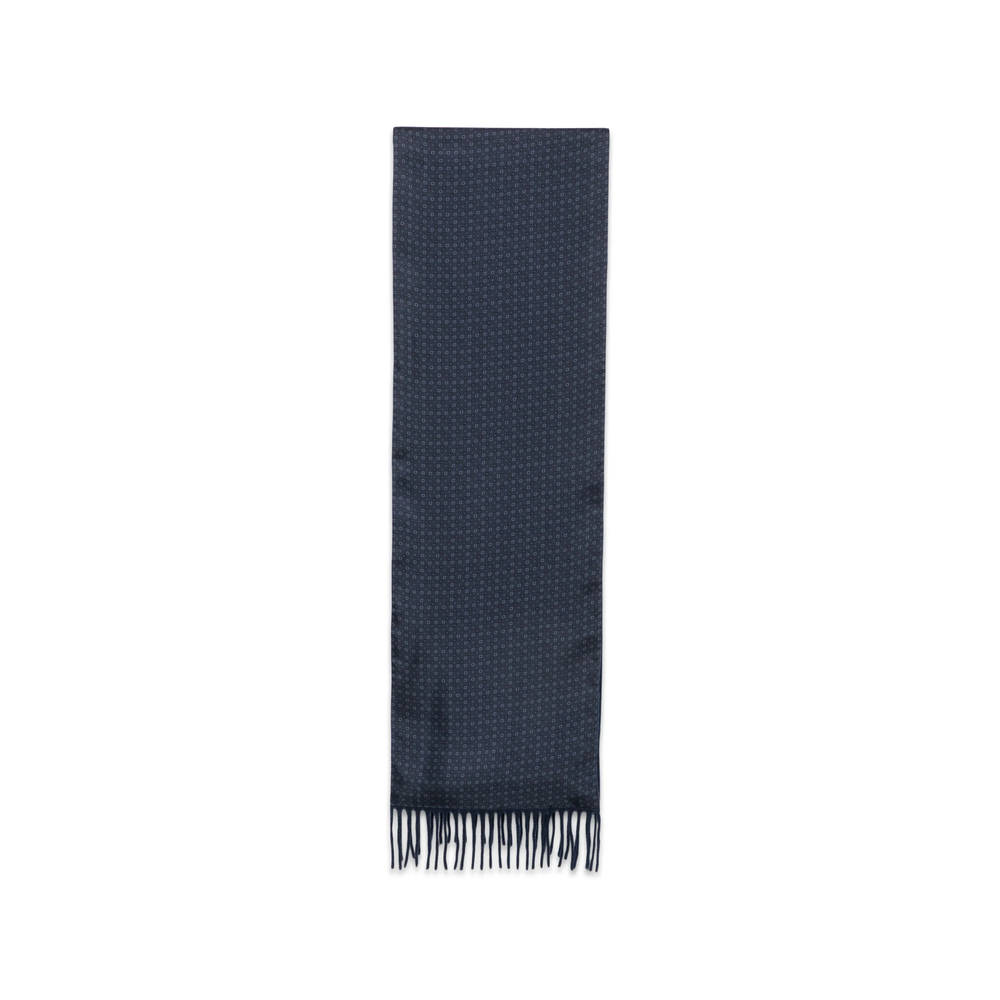 [Ferragamo] Scarf FW26 520202 0797137 NAVY
