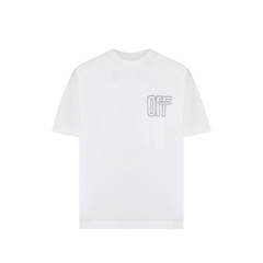 [Off White] T-shirts Short Sleeve FW26 44MAA120F26J00Y100